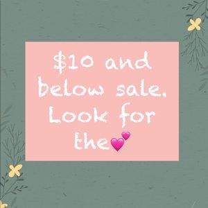 Clearance sale! Look for listings with 💕 Enjoy!